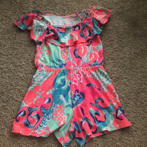 Klea romper- coral reef I’m so jelly 🐙 - Picture 7 of 7